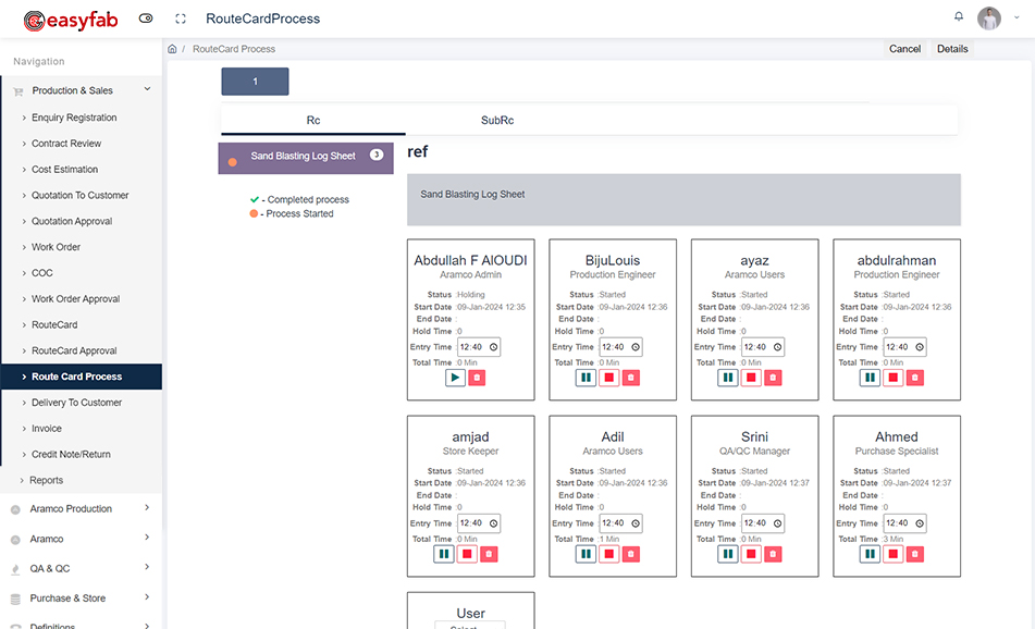 Easyfab ERP