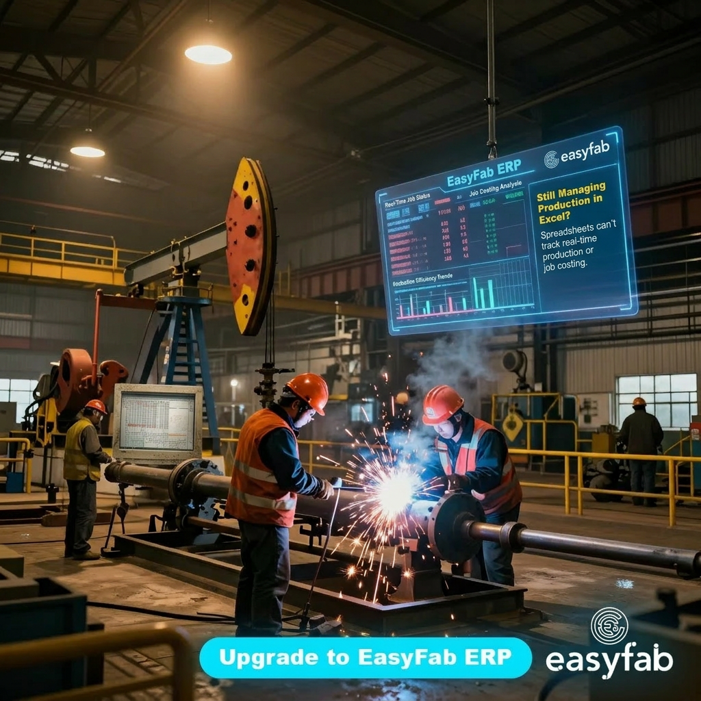 EasyFab ERP manufacturing platform overview